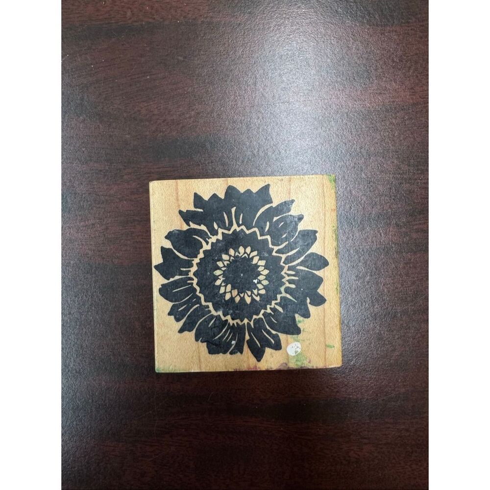 Sunflower Rubber Stamp- 1994